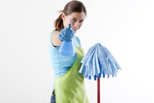 Professional stain removal on a carpet in Holland Park
