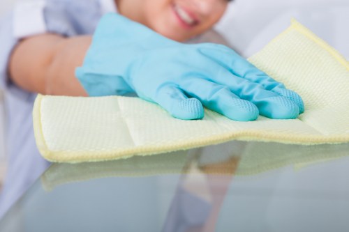 Professional sofa cleaning service in a Holland Park living room