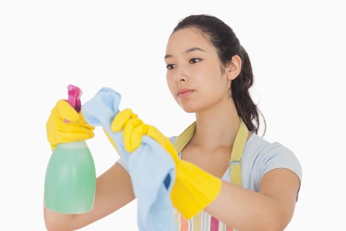 Vacuuming and deep cleaning upholstered furniture