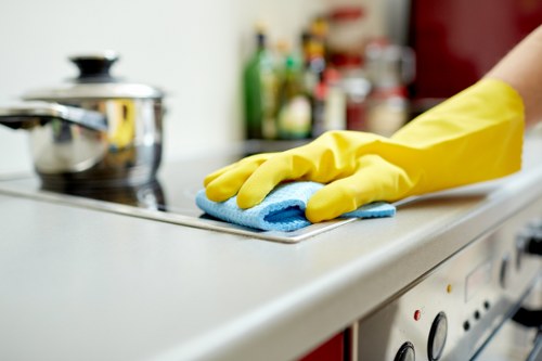 Carpet cleaning specialists restoring freshness in a Holland Park interior